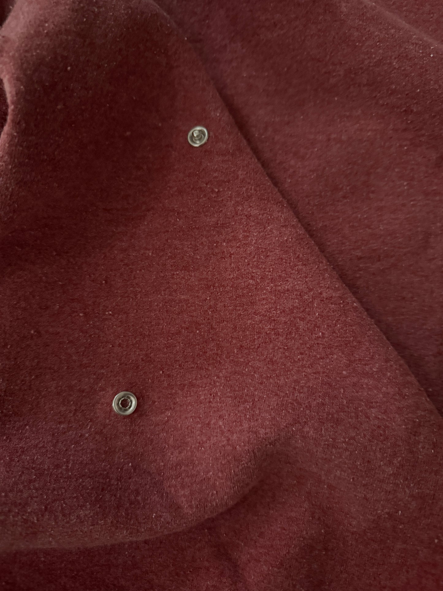 SNAP BUTTON BLEACH SWEAT-2