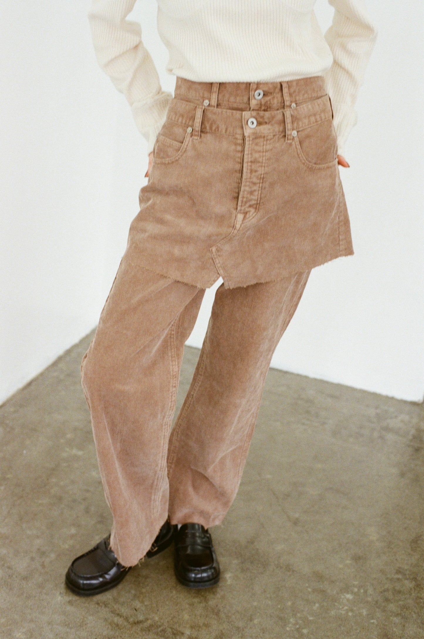 PETAL BROWN CORDUROY