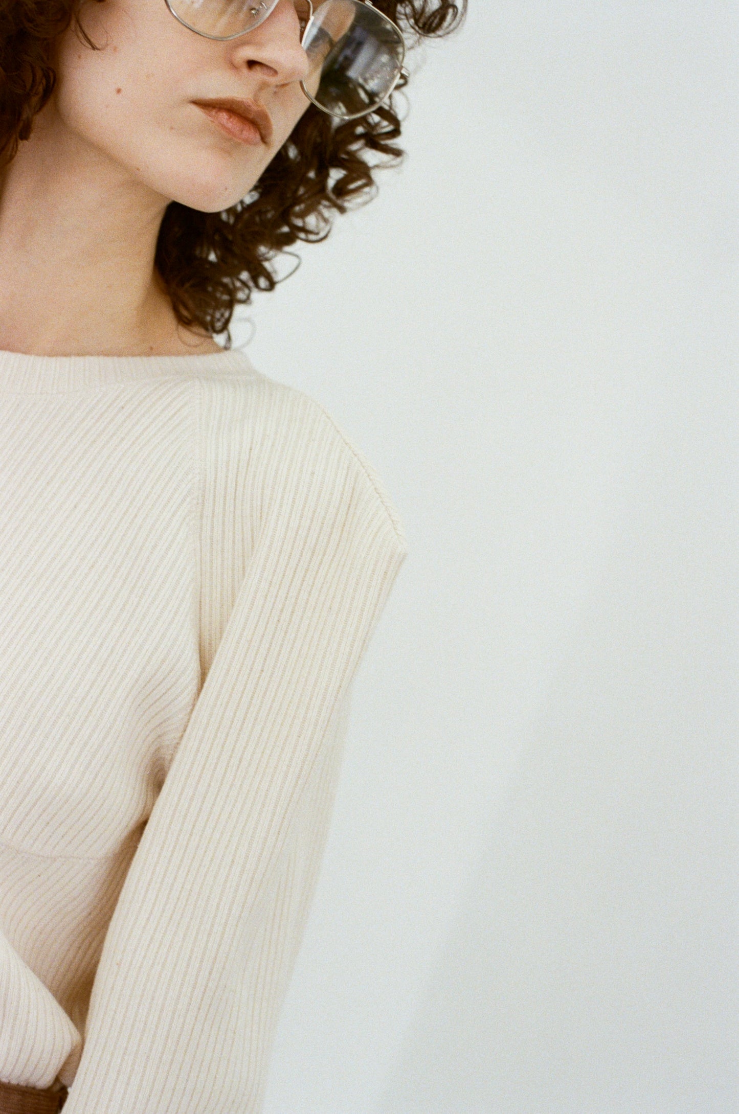 SWITCHING RIB LONG SLEEVE TOPS