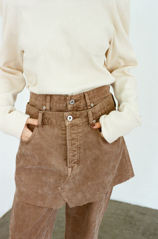 PETAL BROWN CORDUROY