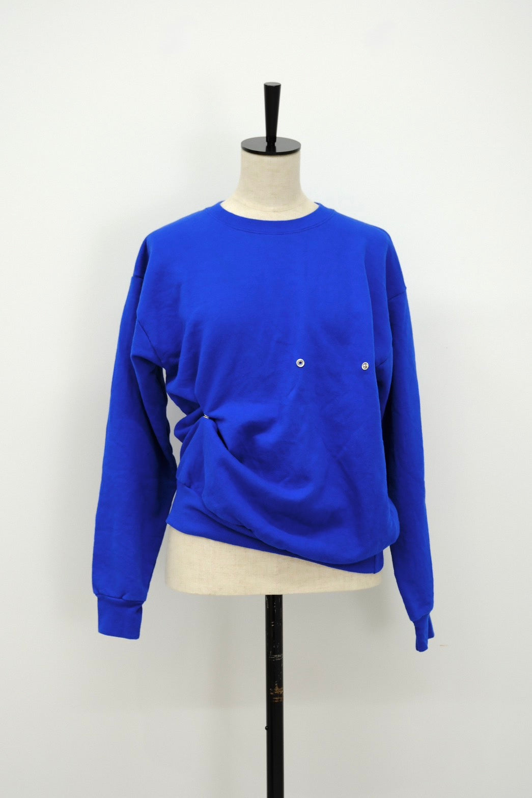 SNAP-BUTTON SWEAT PULLOVER‐3