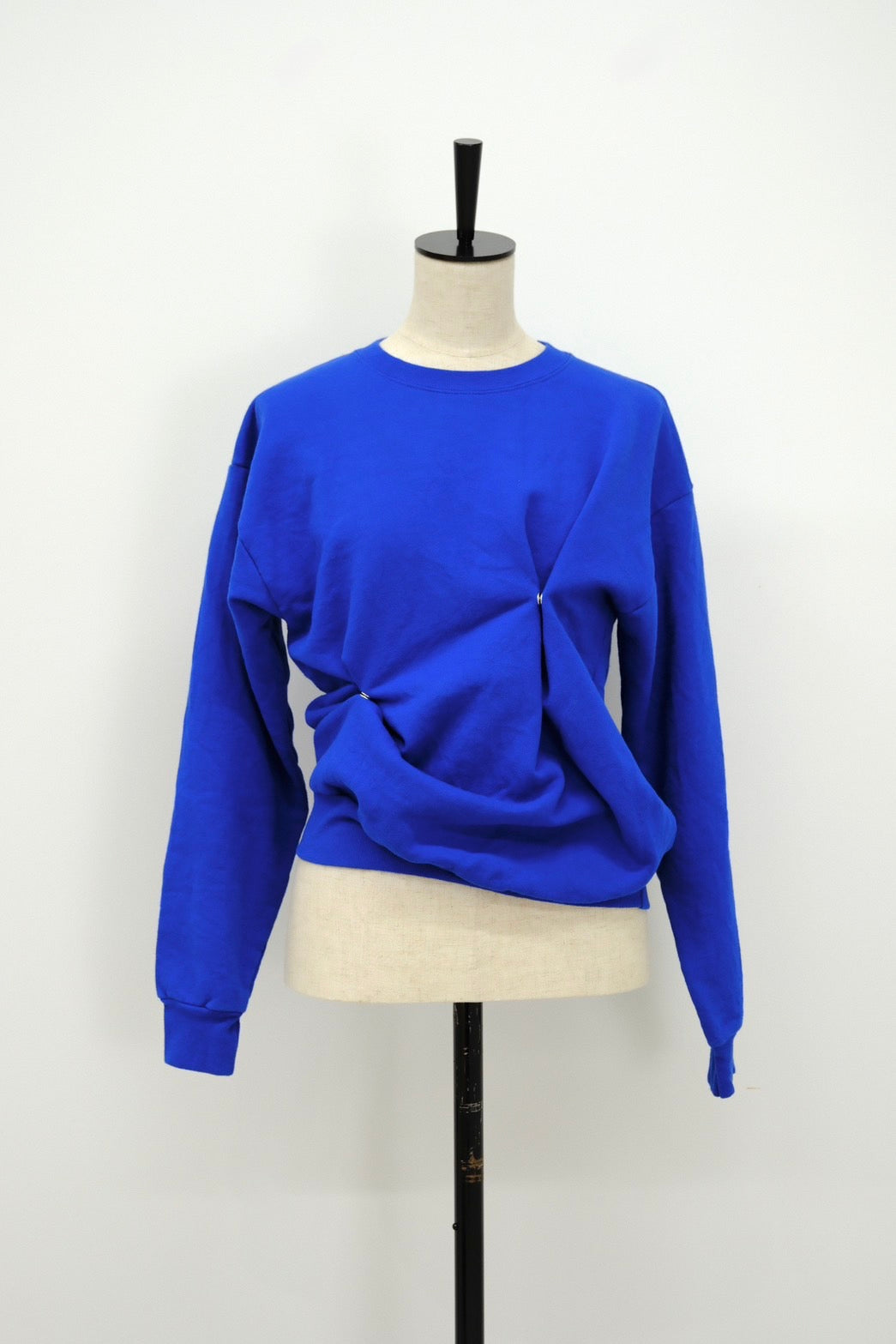 SNAP-BUTTON SWEAT PULLOVER‐3