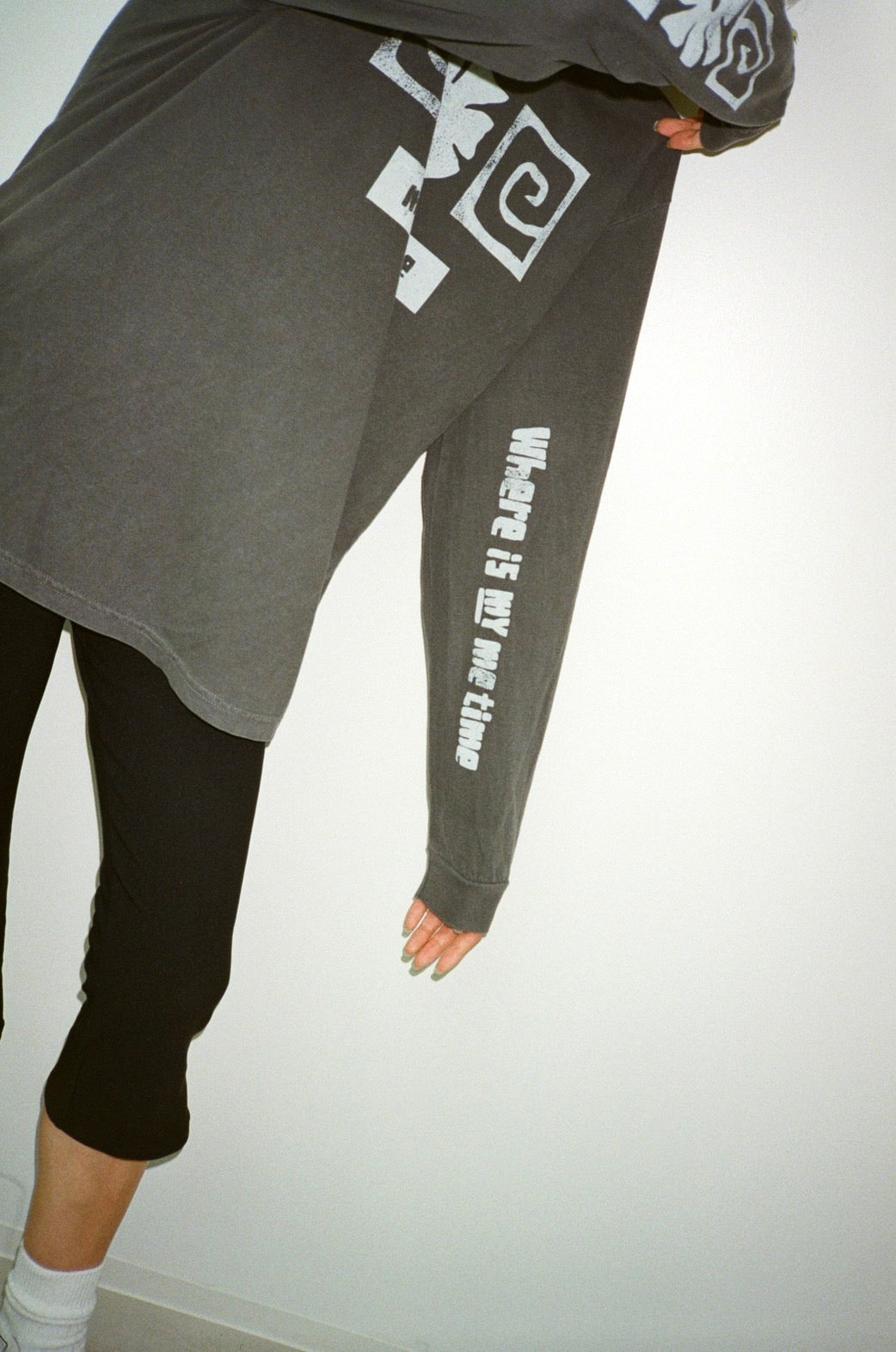 ME TIME LONG T-SHIRT