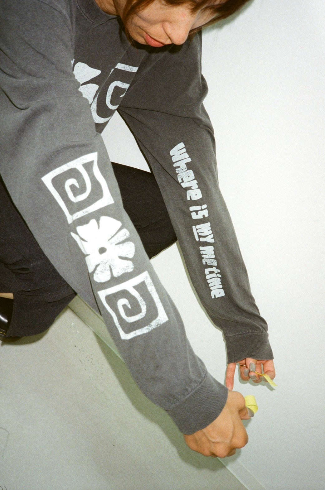 ME TIME LONG T-SHIRT