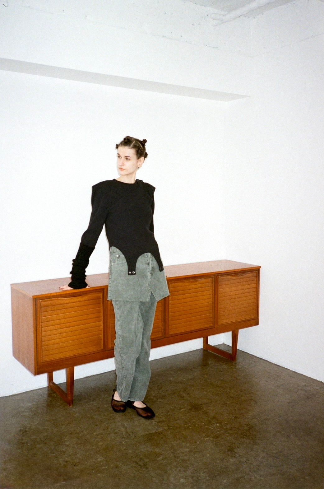 PETAL GREEN CORDUROY