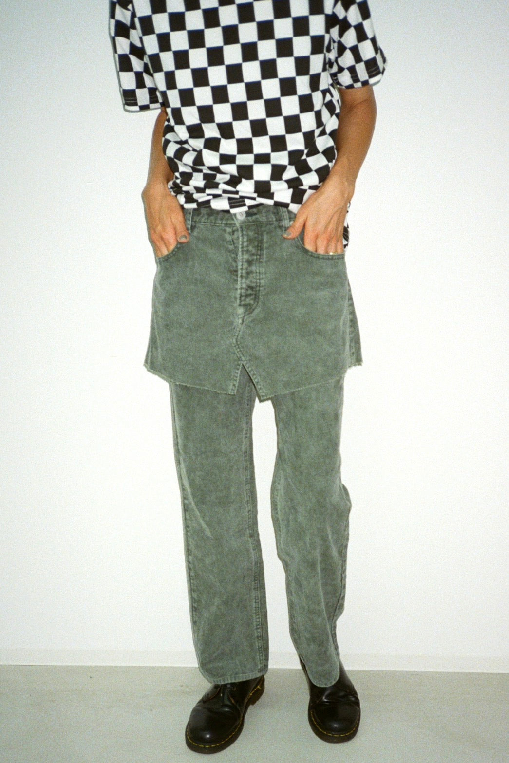 PETAL GREEN CORDUROY