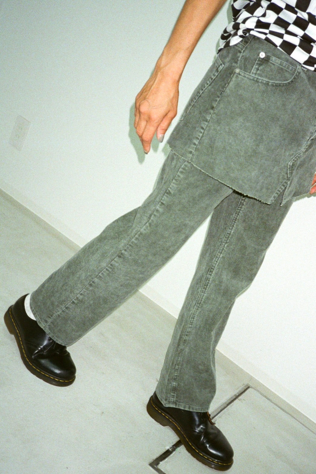 PETAL GREEN CORDUROY