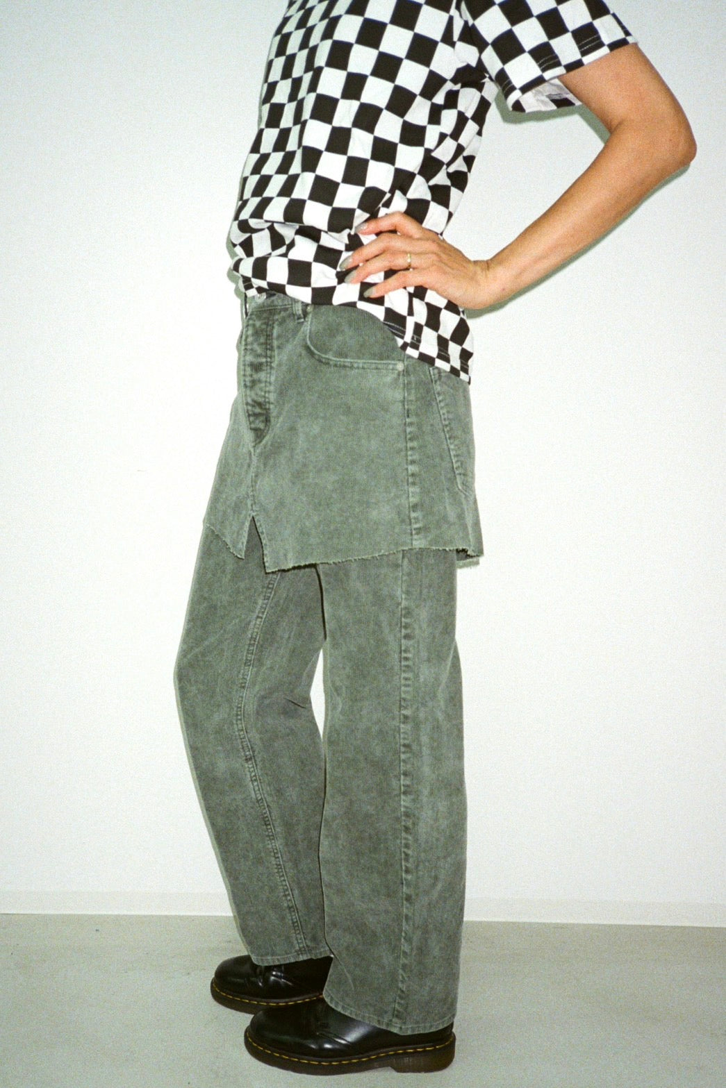 PETAL GREEN CORDUROY