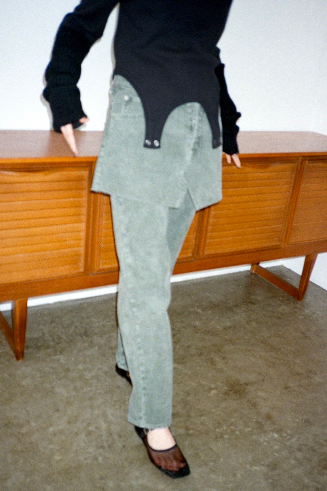 PETAL GREEN CORDUROY