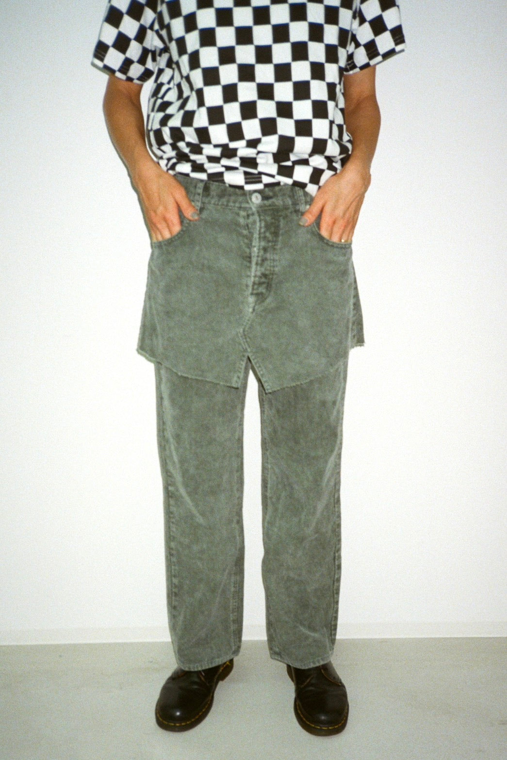 PETAL GREEN CORDUROY