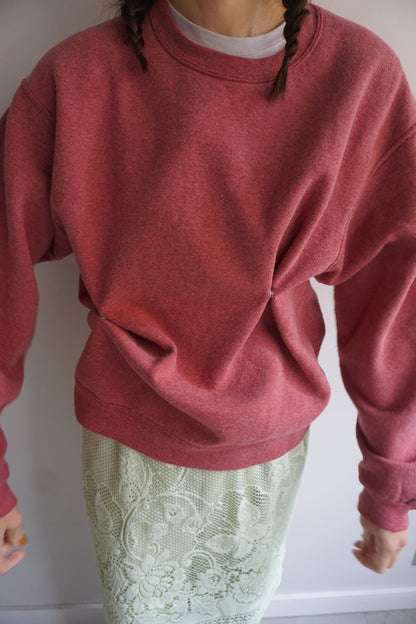 SNAP BUTTON BLEACH SWEAT-2