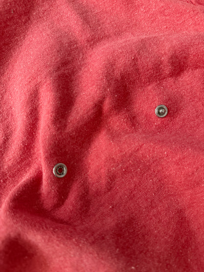 SNAP BUTTON BLEACH SWEAT-10