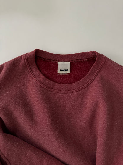 SNAP BUTTON BLEACH SWEAT-2