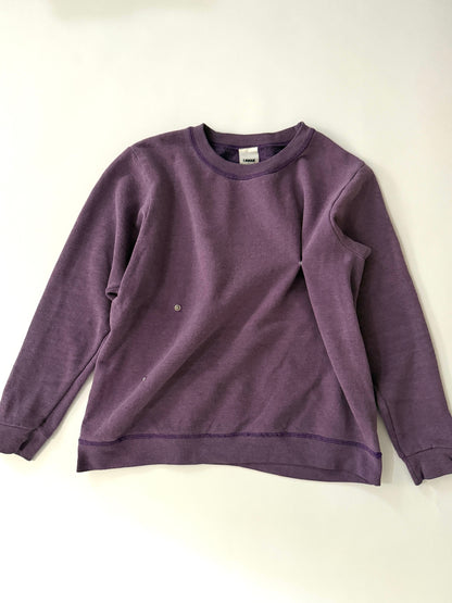 SNAP BUTTON BLEACH SWEAT-4