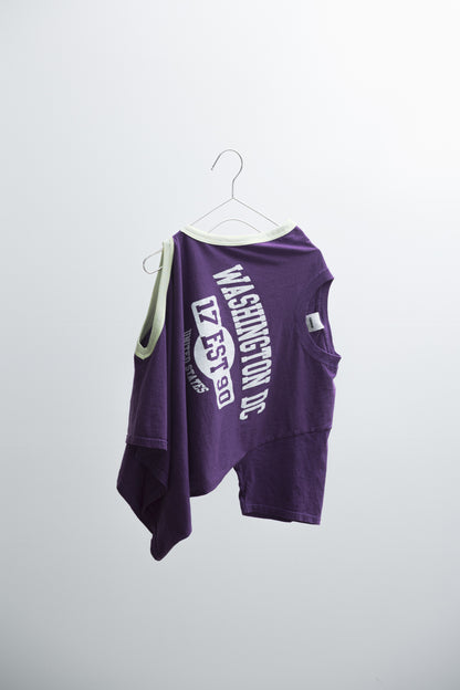 REMAKE ASYMMETRY T-SHIRT 1