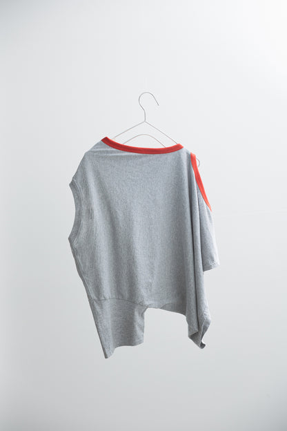 REMAKE ASYMMETRY T-SHIRT 6