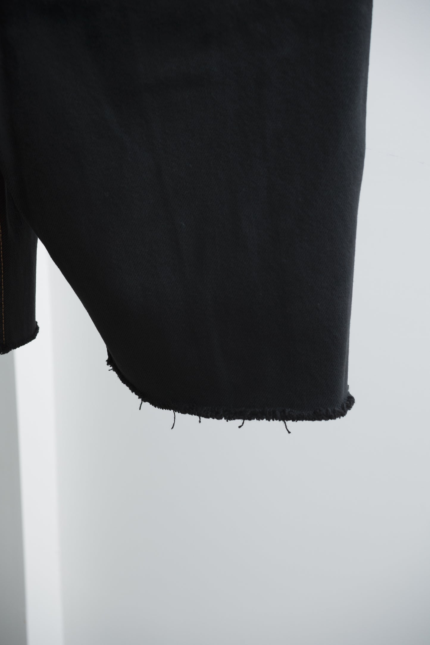 SWITCHING HALF DENIM ‐BLKS1