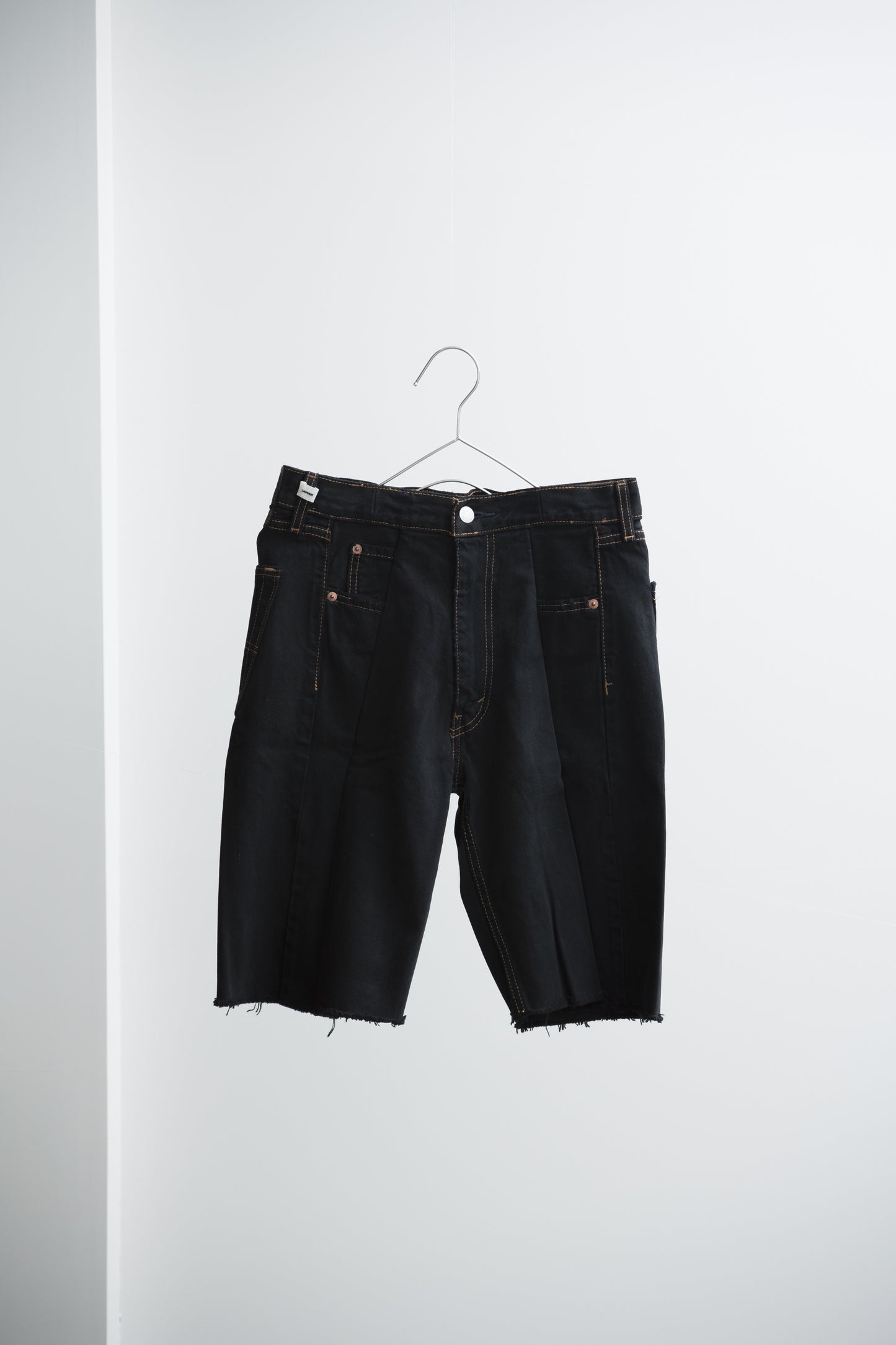 SWITCHING HALF DENIM ‐BLKS8