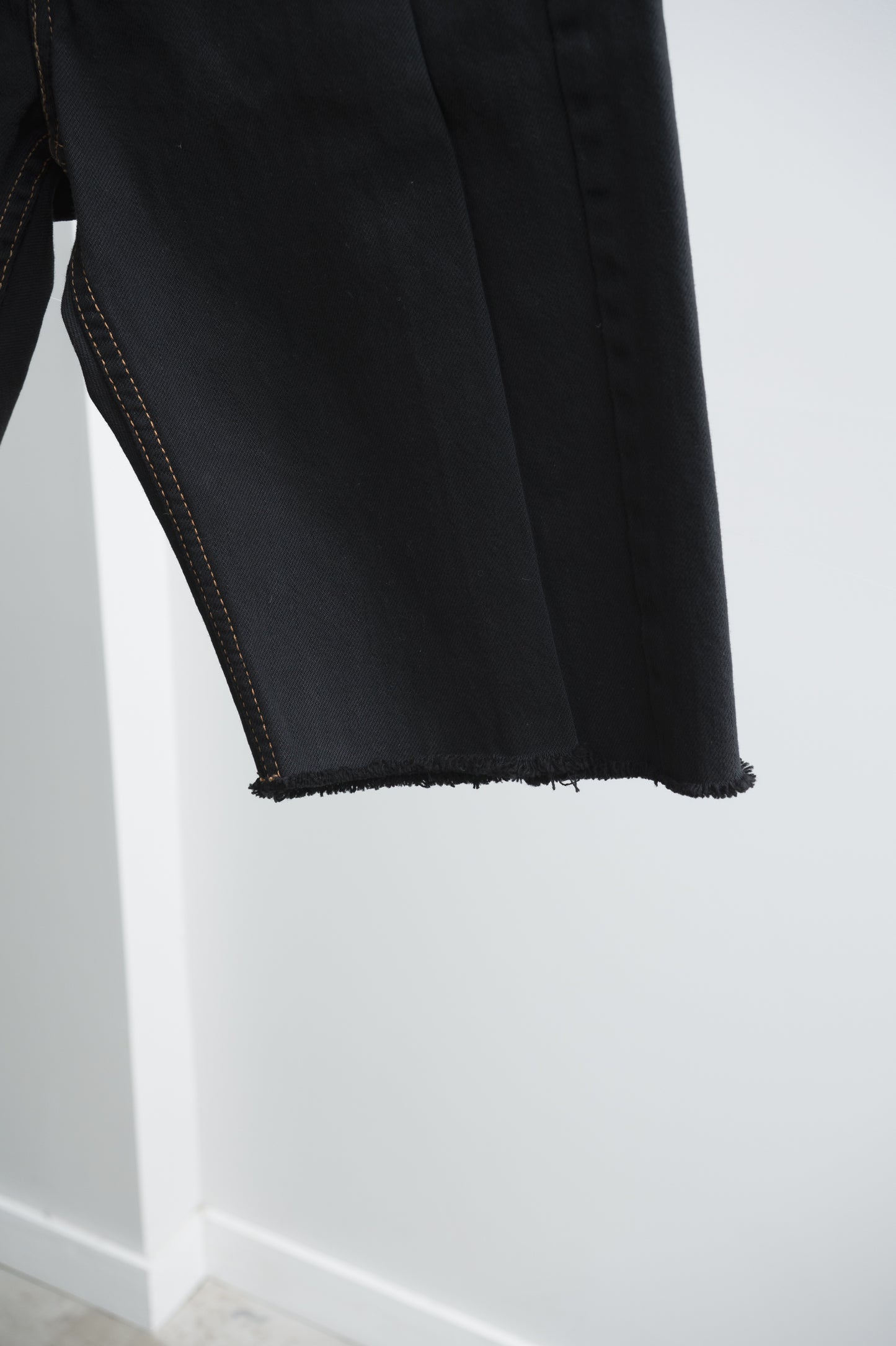 SWITCHING HALF DENIM ‐BLKM4