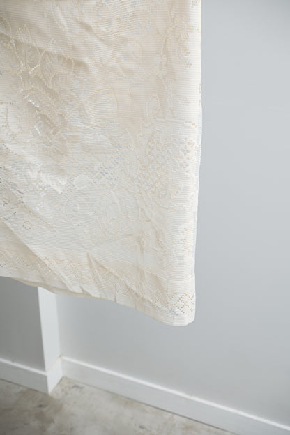 LACE SKIRT CREAM 1
