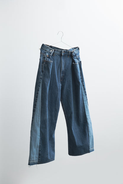 MULTI FIT WIDE DENIM 27