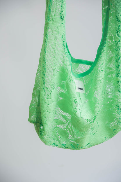 LACE BAG LIME 7