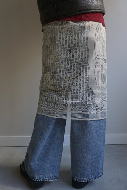 LACE SKIRT CREAM-3