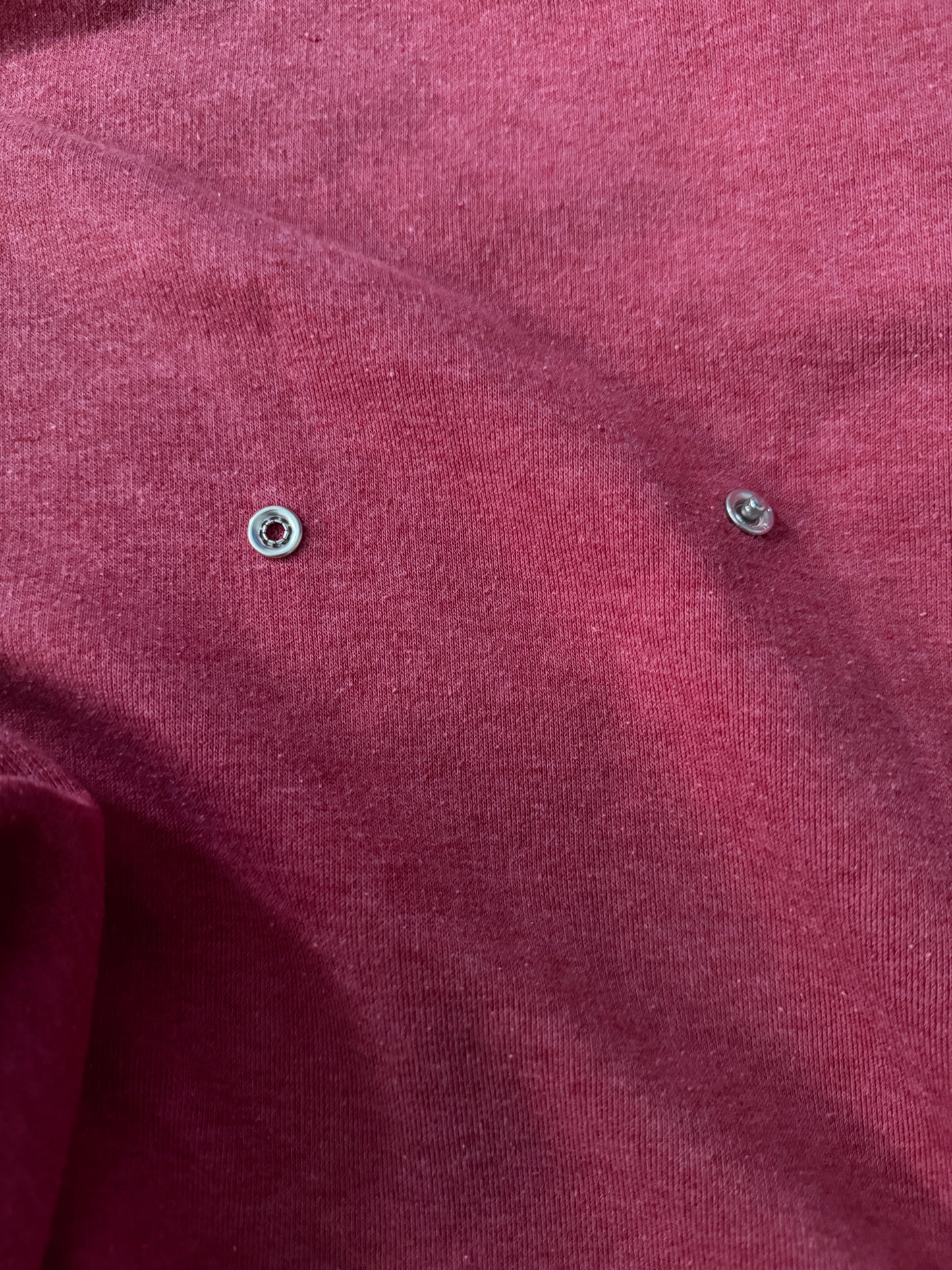 SNAP BUTTON BLEACH SWEAT-9