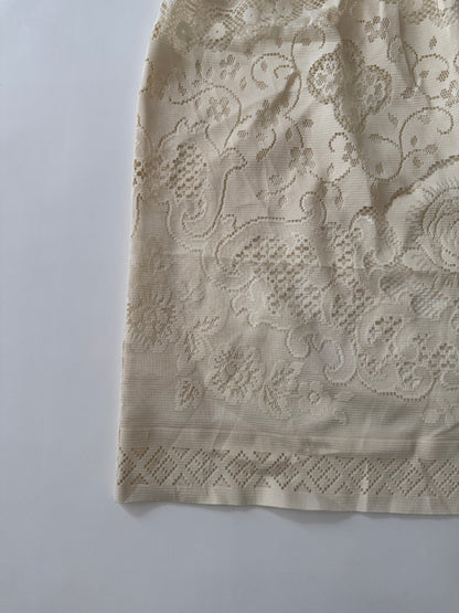 LACE SKIRT CREAM-4