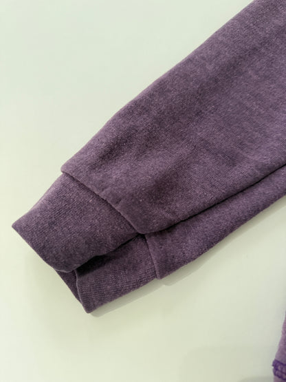 SNAP BUTTON BLEACH SWEAT-4