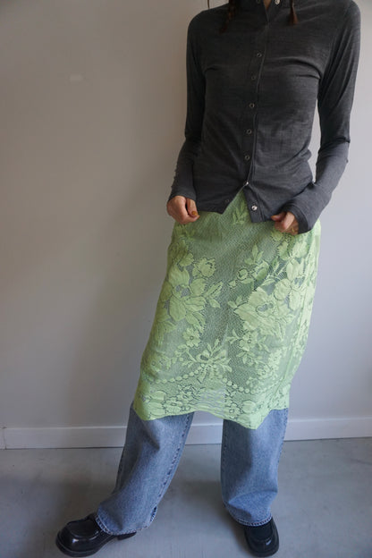 LACE SKIRT MELON-2