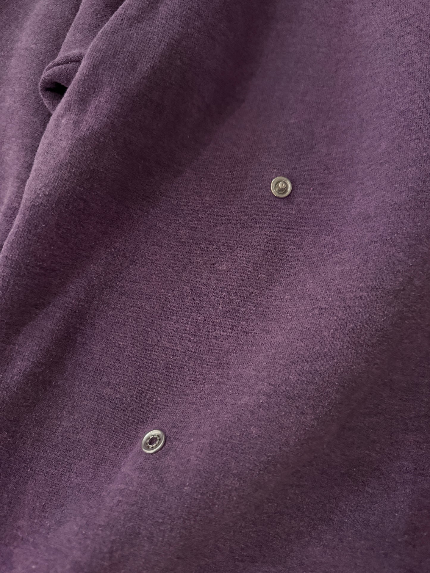 SNAP BUTTON BLEACH SWEAT-4