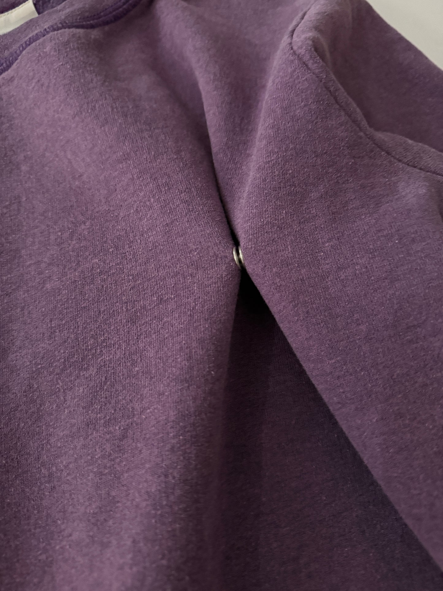 SNAP BUTTON BLEACH SWEAT-4