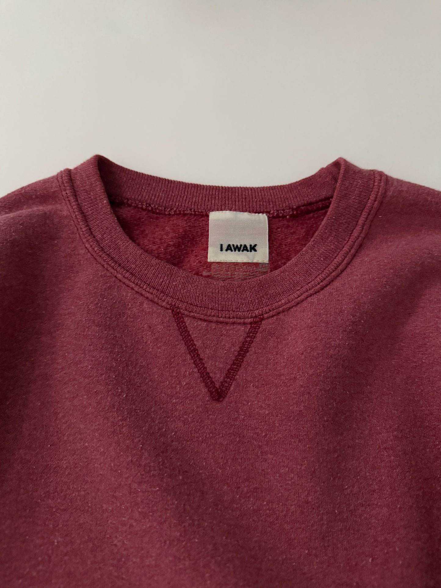 SNAP BUTTON BLEACH SWEAT-1