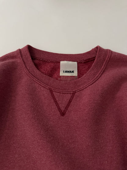 SNAP BUTTON BLEACH SWEAT-1