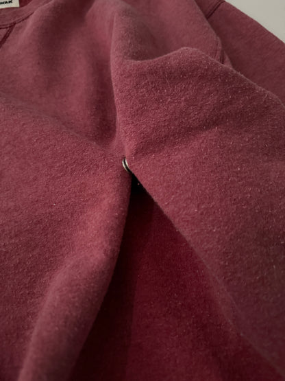 SNAP BUTTON BLEACH SWEAT-1