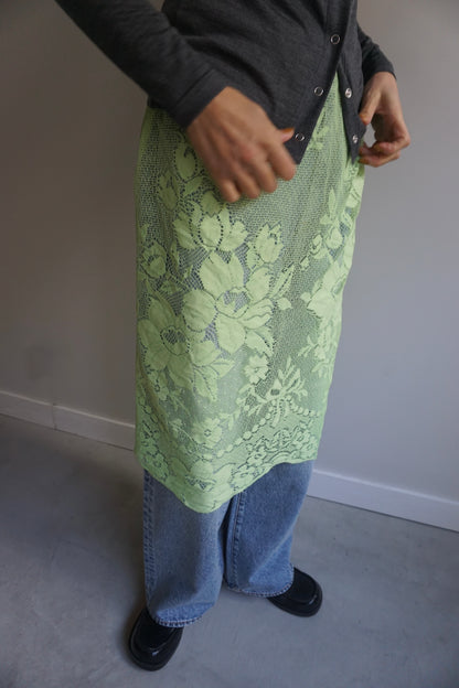 LACE SKIRT MELON-2