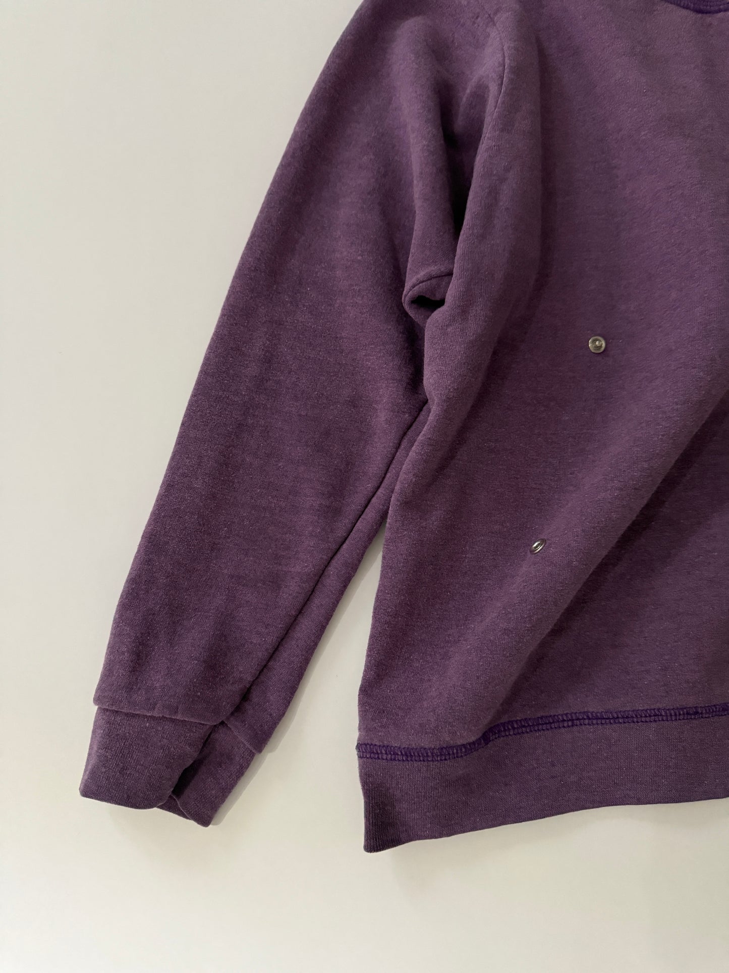 SNAP BUTTON BLEACH SWEAT-4