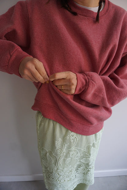 SNAP BUTTON BLEACH SWEAT-2