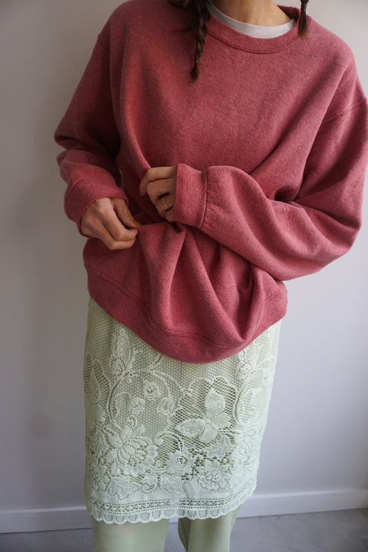 SNAP BUTTON BLEACH SWEAT-2