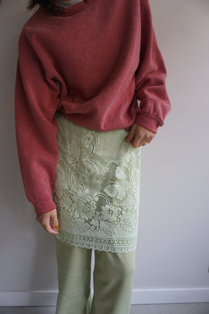 SNAP BUTTON BLEACH SWEAT-2