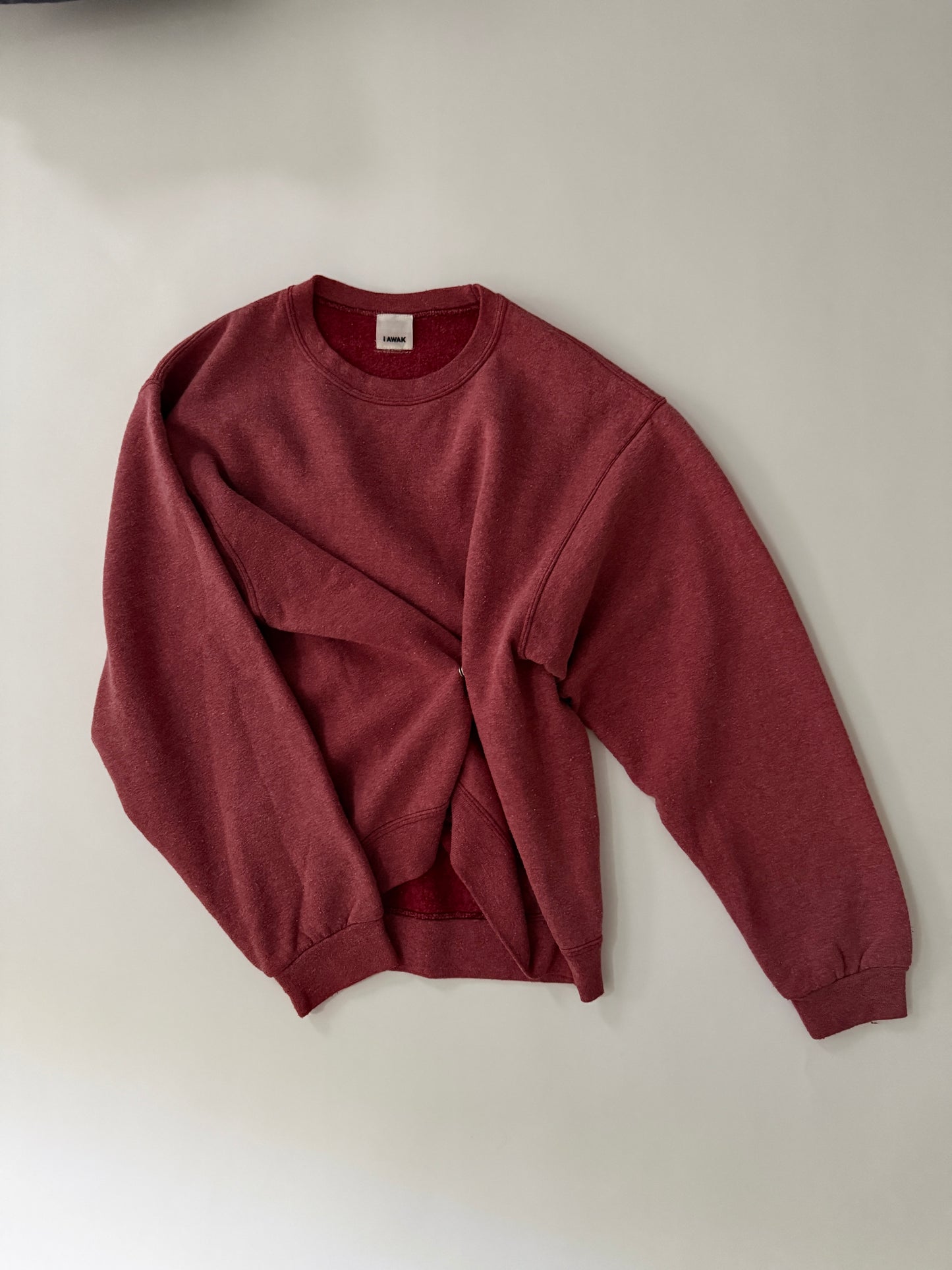 SNAP BUTTON BLEACH SWEAT-2