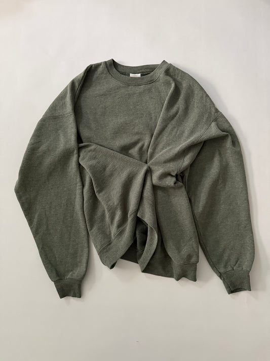 SNAP BUTTON BLEACH SWEAT-7