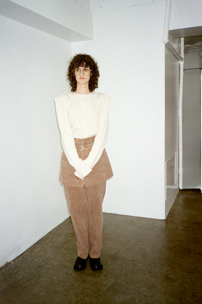 PETAL BROWN CORDUROY