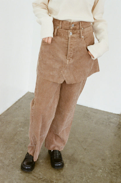 PETAL BROWN CORDUROY