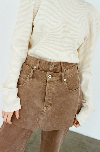 PETAL BROWN CORDUROY