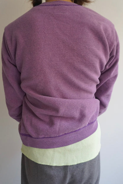 SNAP BUTTON BLEACH SWEAT-4